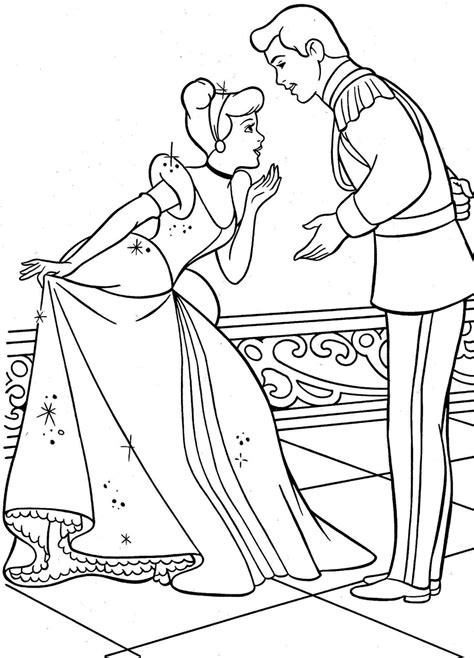 Free printable cinderella coloring pages for kids. Cinderella Coloring Pages To Print