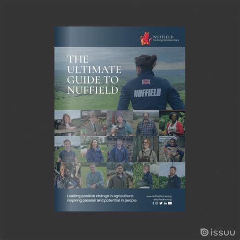 Newsletter Launching Nuffields Ultimate Guide Nuffield Farming Scholarships