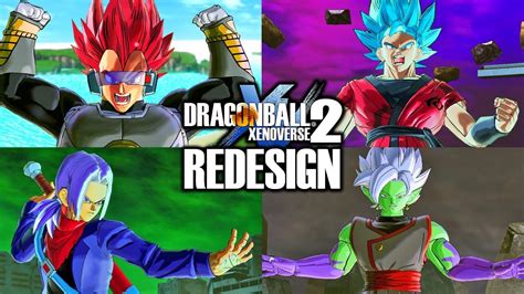 New Xenoverse 2 Redesign Pack Dragon Ball Xenoverse 2 All New