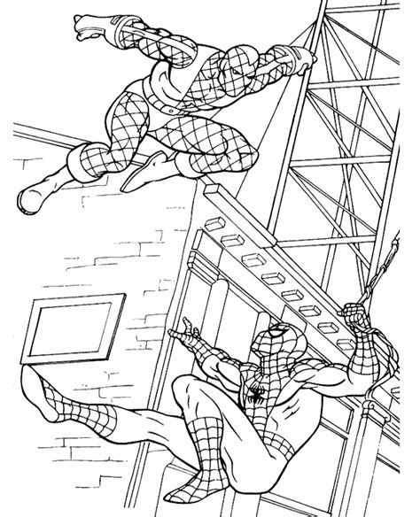 Spiderman Coloring Books For Boys