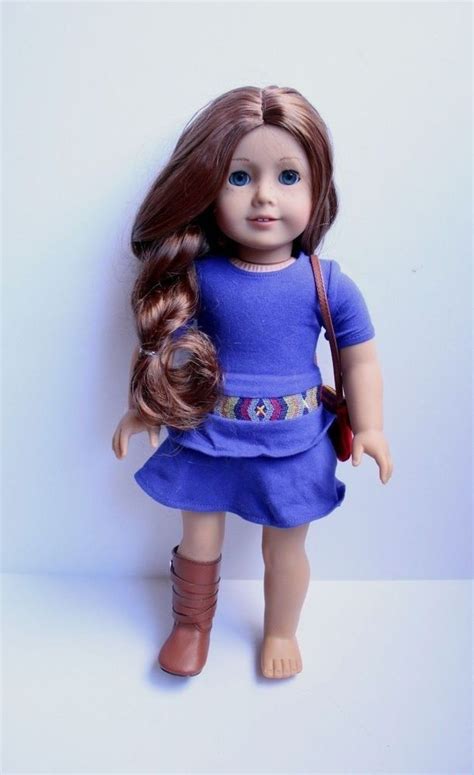 American Girl Of The Year 2013 Saige Doll Retired Very Nice Americangirl American Girl Doll