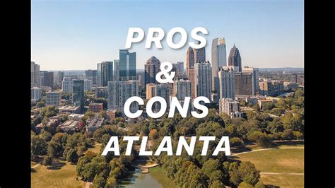 Pros And Cons Of Living In Atlanta Jeremy Pop Jones Youtube