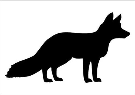 Fox Silhouette Clip Art Related Fox Fox Silhouette Animal