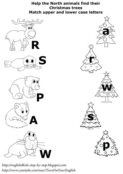 Preschool christmas worksheets and printables. 13 Best Images of Animal Preschool Matching Worksheet ...