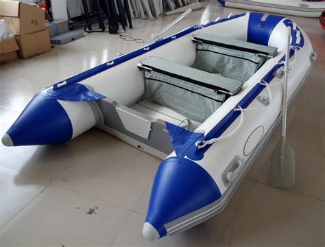 12 Feet Fishing Inflatable Yacht Tenders Aluminum Floor Inflatable Boat