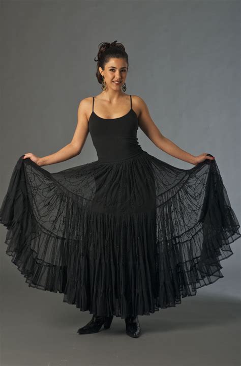 Formal Ruffled Beaded Skirt Ann N Eve Exclusive Made To Order