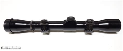 Lyman All American Perma Center 4x Rifle Scope And Mounts Mint