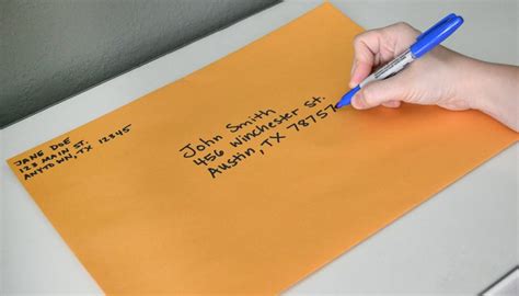 21 How To Address Large Envelopes New Hutomo