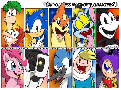 What makes it more exciting is the fact there are now 20 character. .canyouguess. my FAVORITE CHARACTERS? by Dynamo-Deepblue ...