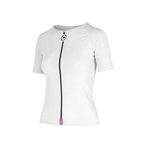 Assos Womens Summer Ss Skin Layer Holy White Sous Vetement Cycliste