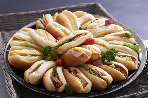 Gourmet Mini Sandwich Underwraps Caterers