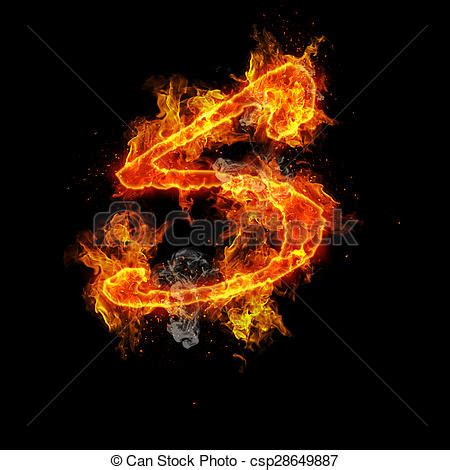 Pilih style favorite kalian dan jadilah yang paling kece di pertandingan~. Fire letter s isolated on black background.