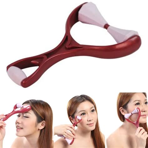 Roller Massager Face Anti Aging Roller Slimming Therapy Natural Facial Massage Roller Double