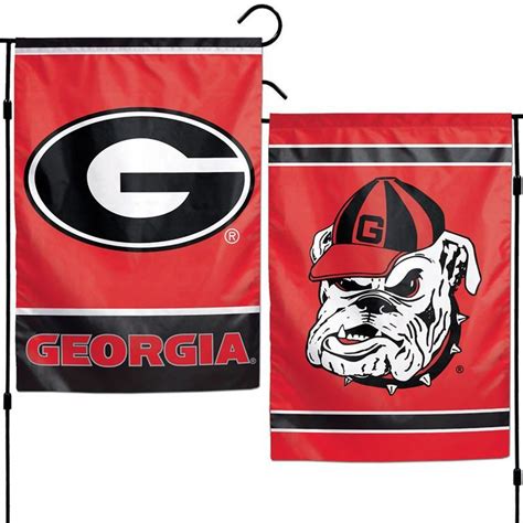 Bulldog Flag Bulldog Art College Flags Georgia Bulldogs Football