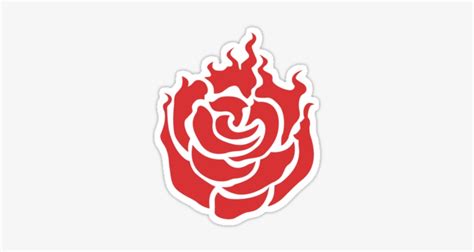 The Gallery For Rwby Ruby Emblem Rwby Ruby Rose Emblem Free
