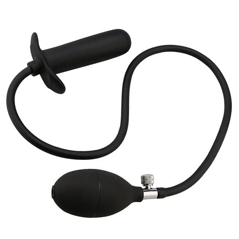Inflatable Anal Plug With Pump Expandable Butt Plugs Prostate Massage