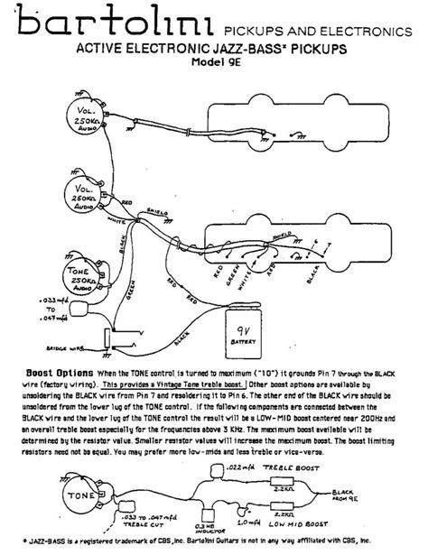 Before reading a new schematic, get familiar and understand each of the symbols. Jazz Bass Wiring Diagram | Wiring Library