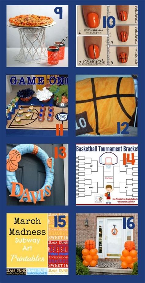 March Madness 16 Sweet Ideas Sports Themed Party Birthday Party