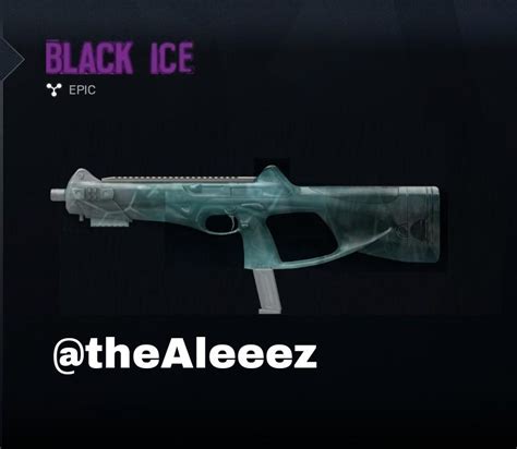 I Made Black Ice Camo For The New Alibis Weapon Mx4