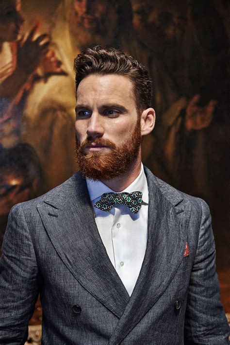 Suitsupply Ss 2014 Attractive Bearded Men Wearing Suits