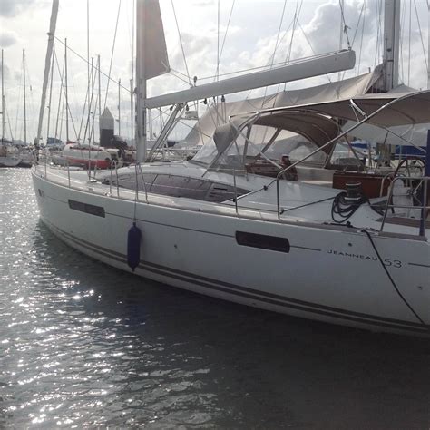 Used Jeanneau 53 Owners Version Well Optioned Bluewater Cruiser For