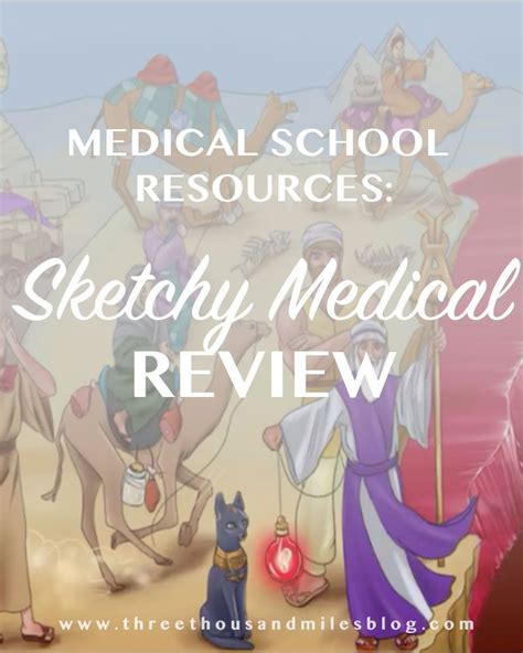 My Sketchy Medical Review Three Thousand Miles Medical School