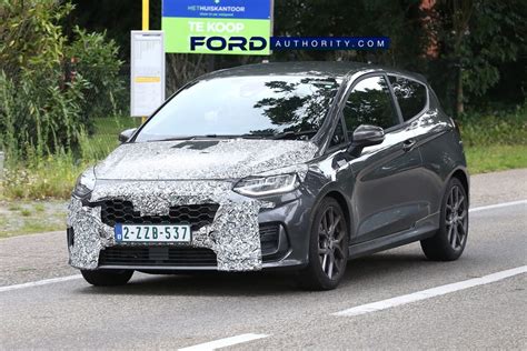 Refreshed 2022 Ford Fiesta Spied With Minor Front End Tweaks