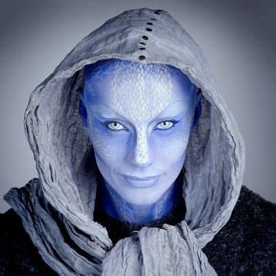 Blue Skin Humanoid Alien Alien Makeup Sci Fi Fantasy
