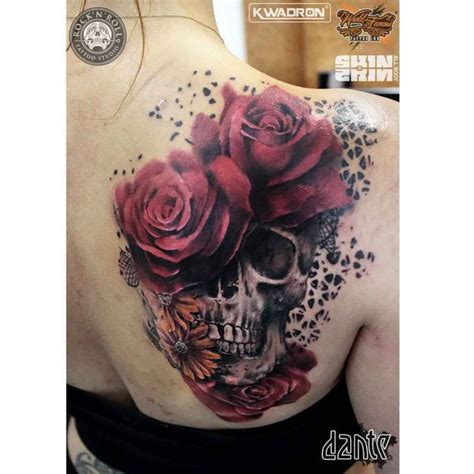 tattoo skull roses  tattoo ideas gallery