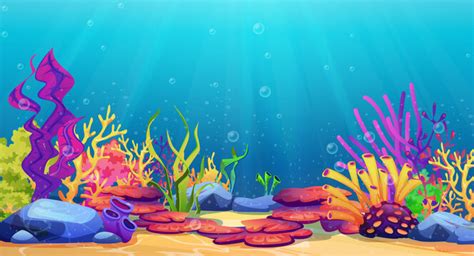 Sea Floor Cartoon