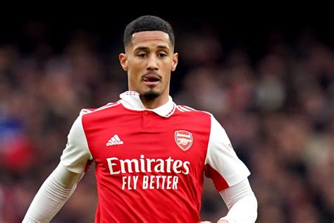 Arsenal Star William Saliba In Race To Be Fit For Man City Title Decider Evening Standard