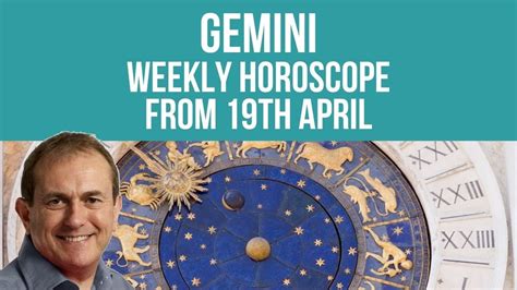 Gemini Weekly Horoscope From 19th April 2021 Youtube