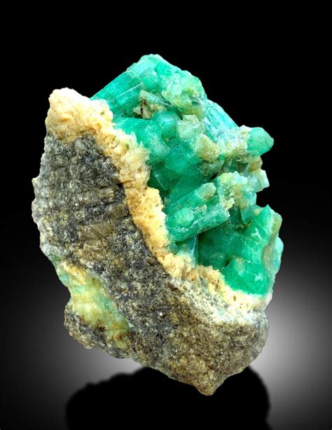 Natural Emerald Specimen Emerald Crystals Emerald Cluster Etsy