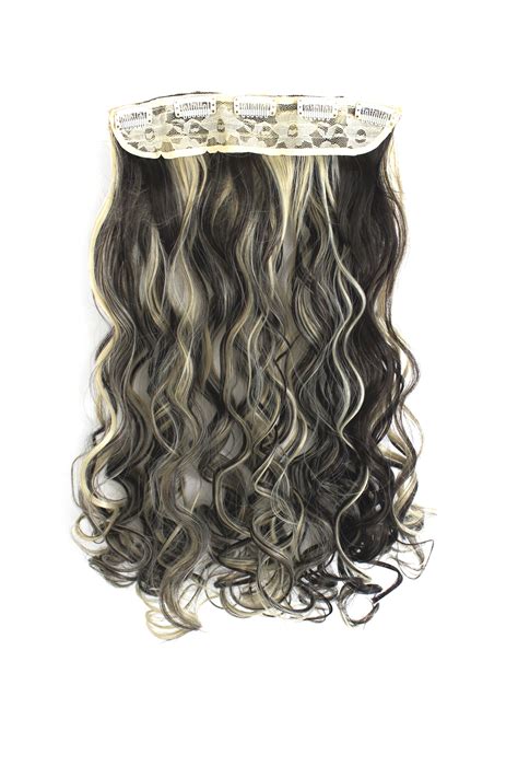 20 23 ONE PIECE Clip In Hair Extensions Curly Wavy Straight All