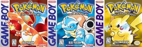 Pokémon Red Blue And Yellow Re Launches To 3ds Tgg