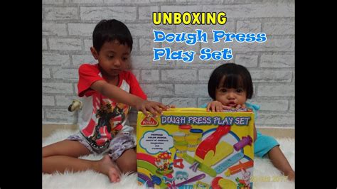 Unboxing Dough Press Play Set Play Dough Youtube