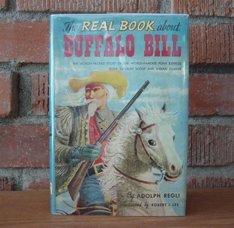Vintage Buffalo Bill Book 1952 Real Book Series History Book Etsy