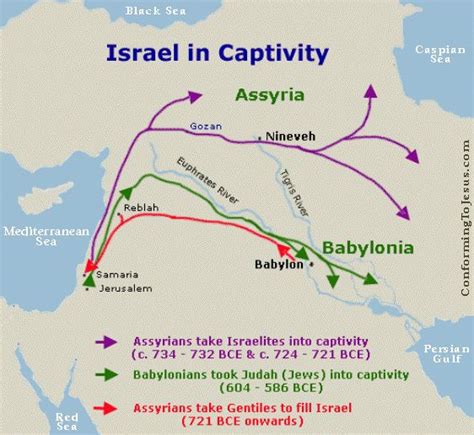 The Kingdom Of Northern Israel Fell In BC To Assyria And The