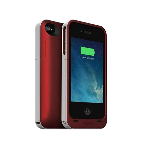 Mophie Juice Pack Air Protective Battery Charger Case For Iphone 4 4s