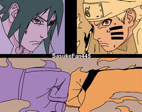Naruto 695naruto Vs Sasukethe Ultimate Clash 2 By Sasukefan445 On