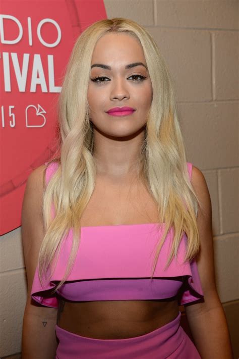 Rita Ora Celebrities At The Iheartradio Music Festival 2015 Picture