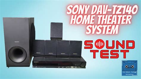 Sony Dav Tz140 Sound Test Dvd Home Theater System Youtube