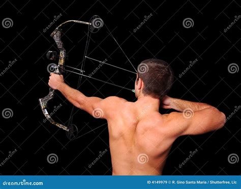 Archer With Bow And Arrow Royalty Free Stock Images Image 4149979