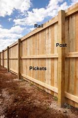 Wood Fence Building Tips Pictures