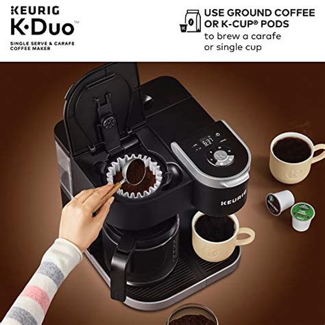 K cup single serve coffee maker. Keurig K-Duo Coffee Maker, Single Serve and 12-Cup Carafe ...