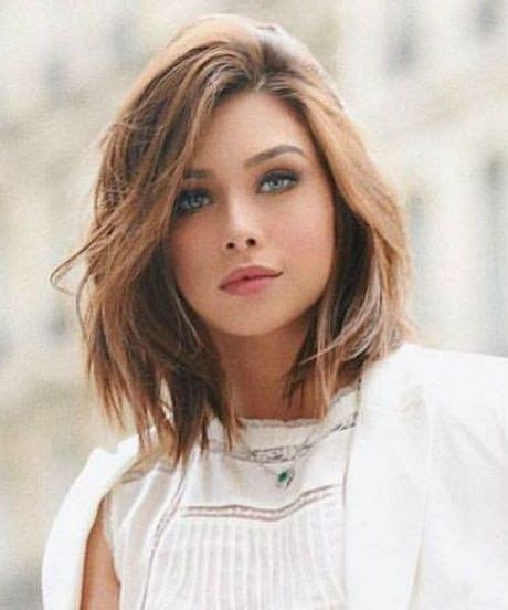 2021 hair trends female asymmetry on short hair. Long hairstyles for round faces 2020