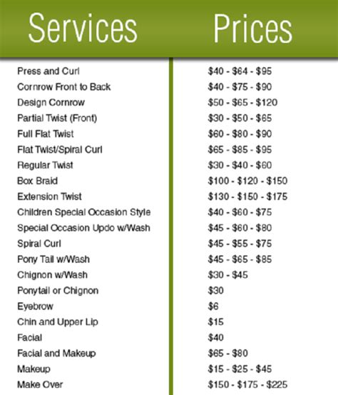 Do you want to change your look but also save back money in your wallet? Pin on Hair Salon Prices