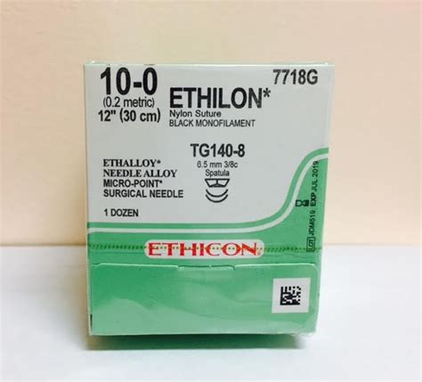 Ethicon 7718g Ethilon Nylon Suture