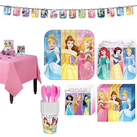 Disney Princess Tableware Party Kit For 8 Guests Image 1 Disney
