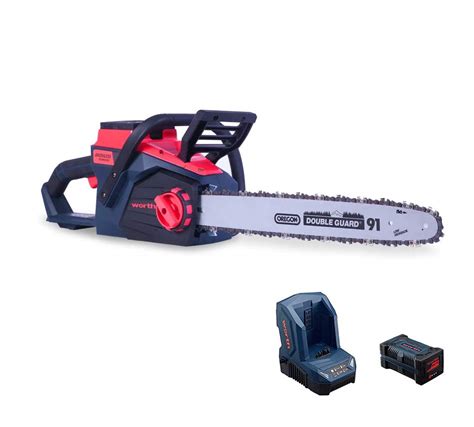 Buy Worth 84v Battery Powered Chainsaw Cordless 18 Inch Electirc